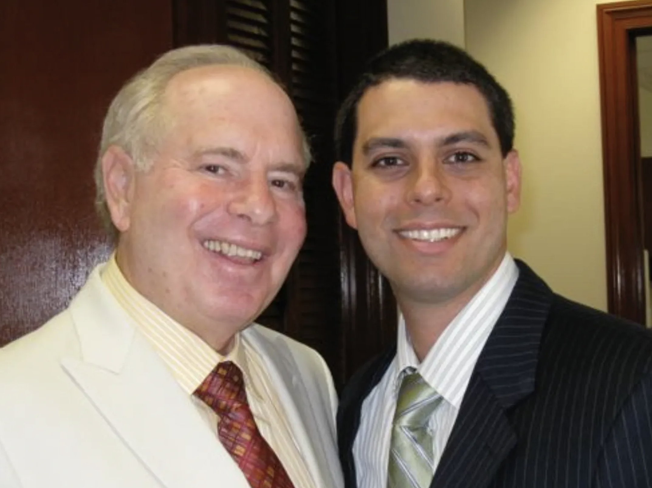 Jeff and Eddie during mentorship years